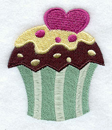 Whimsical Chocolate Lover's Cupcake