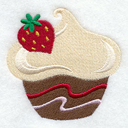 Whimsical Vanilla Cupcake