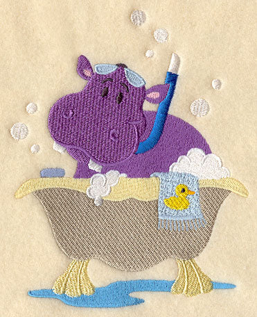 Bathing Cutie - Hippo