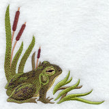 Frog and Cattails Corner