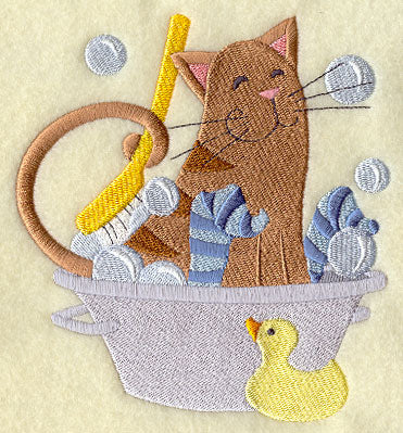 Klean Kitty in Washtub