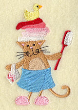 Klean Kitty Wearing Towel