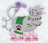 Klean Kitty Drying Hair