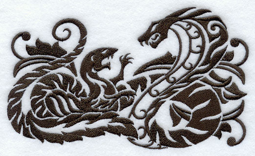 Daring Mongoose and Cobra Damask