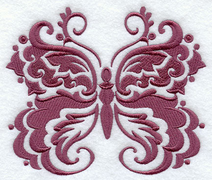 Daring Butterfly Damask