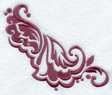 Daring Butterfly Damask Accent