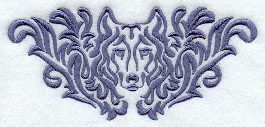 Daring Wolf Damask