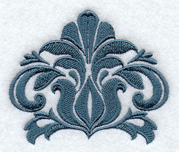 Demure Damask Accent