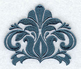 Demure Damask Accent