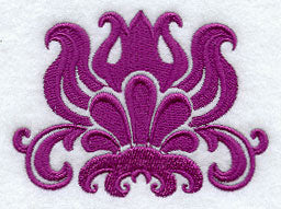 Decorous Damask Accent