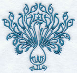 Damask Peacock - Tail Up