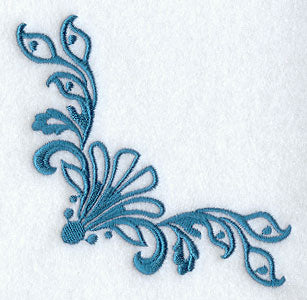 Damask Peacock Corner