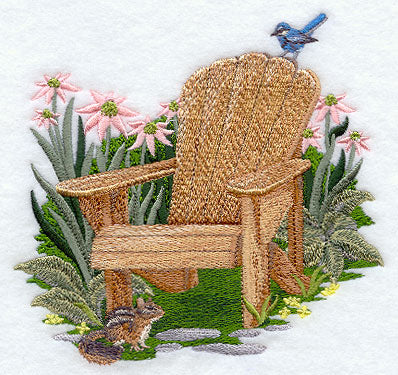 Summer Adirondack Chair