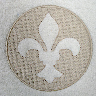 Fleur de Lis (Embossed)