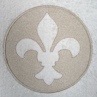 Fleur de Lis (Embossed)