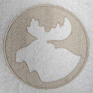 Moose (Embossed)