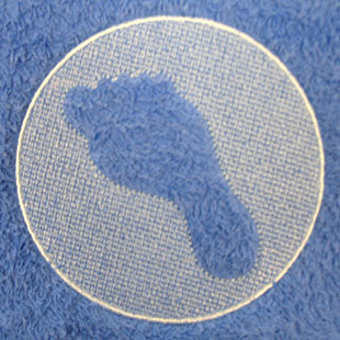 Footprint (Embossed)