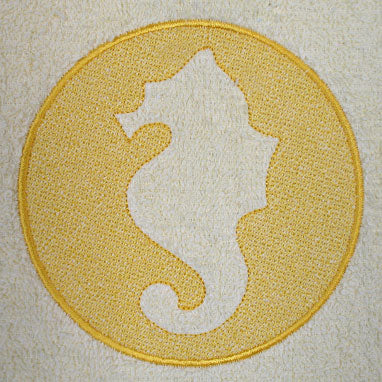 Seahorse (Embossed)