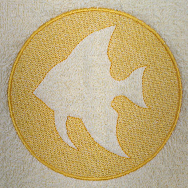 Tropical Fish (Embossed)