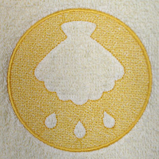 Baptismal Shell (Embossed)