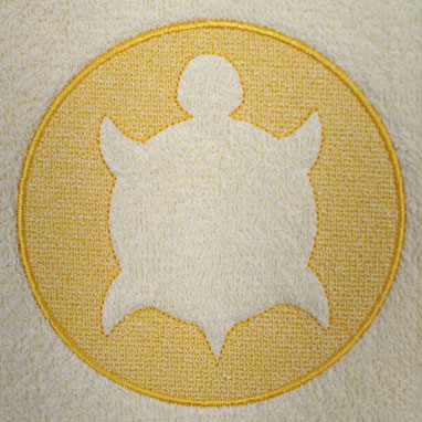 Turtle (Embossed) – Embroidery Library