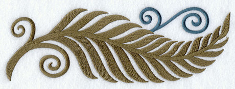 Fanciful Ferns Border