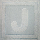 Block Letter J - 7.8 Inch (Embossed)