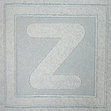 Block Letter Z - 7.8 Inch (Embossed)