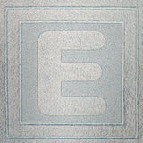 Block Letter E - 7.8 Inch (Embossed)