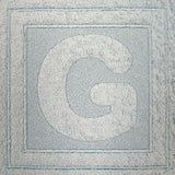 Block Letter G - 7.8 Inch (Embossed)