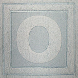 Block Letter O - 7.8 Inch (Embossed)