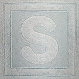 Block Letter S - 7.8 Inch (Embossed)