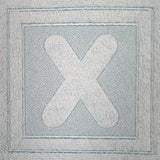 Block Letter X - 7.8 Inch (Embossed)