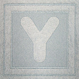 Block Letter Y - 7.8 Inch (Embossed)