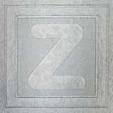 Block Letter Z - 7.8 Inch (Embossed)