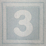 Block Number 3 - 7.8 Inch (Embossed)