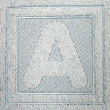 Block Letter A - 4 Inch (Embossed)