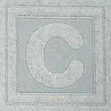Block Letter C - 7.8 Inch (Embossed)