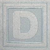 Block Letter D - 7.8 Inch (Embossed)