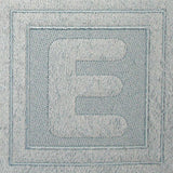 Block Letter E - 7.8 Inch (Embossed)