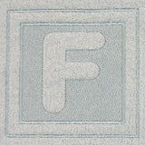 Block Letter F - 7.8 Inch (Embossed)