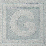 Block Letter G - 7.8 Inch (Embossed)