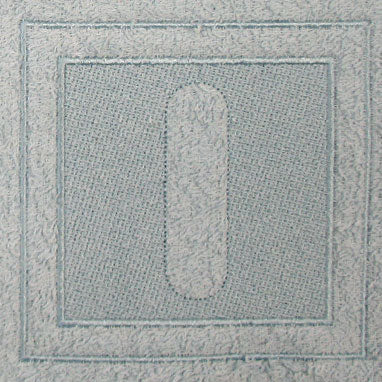 Block Letter I - 7.8 Inch (Embossed)