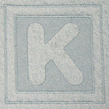 Block Letter K - 7.8 Inch (Embossed)