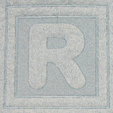 Block Letter R - 7.8 Inch (Embossed)
