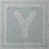 Block Letter Y - 7.8 Inch (Embossed)