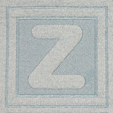 Block Letter Z - 7.8 Inch (Embossed)