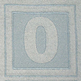 Block Number 0 - 7.8 Inch (Embossed)