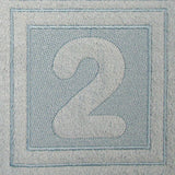 Block Number 2 - 7.8 Inch (Embossed)