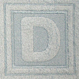 Block Letter D - 7.8 Inch (Embossed)